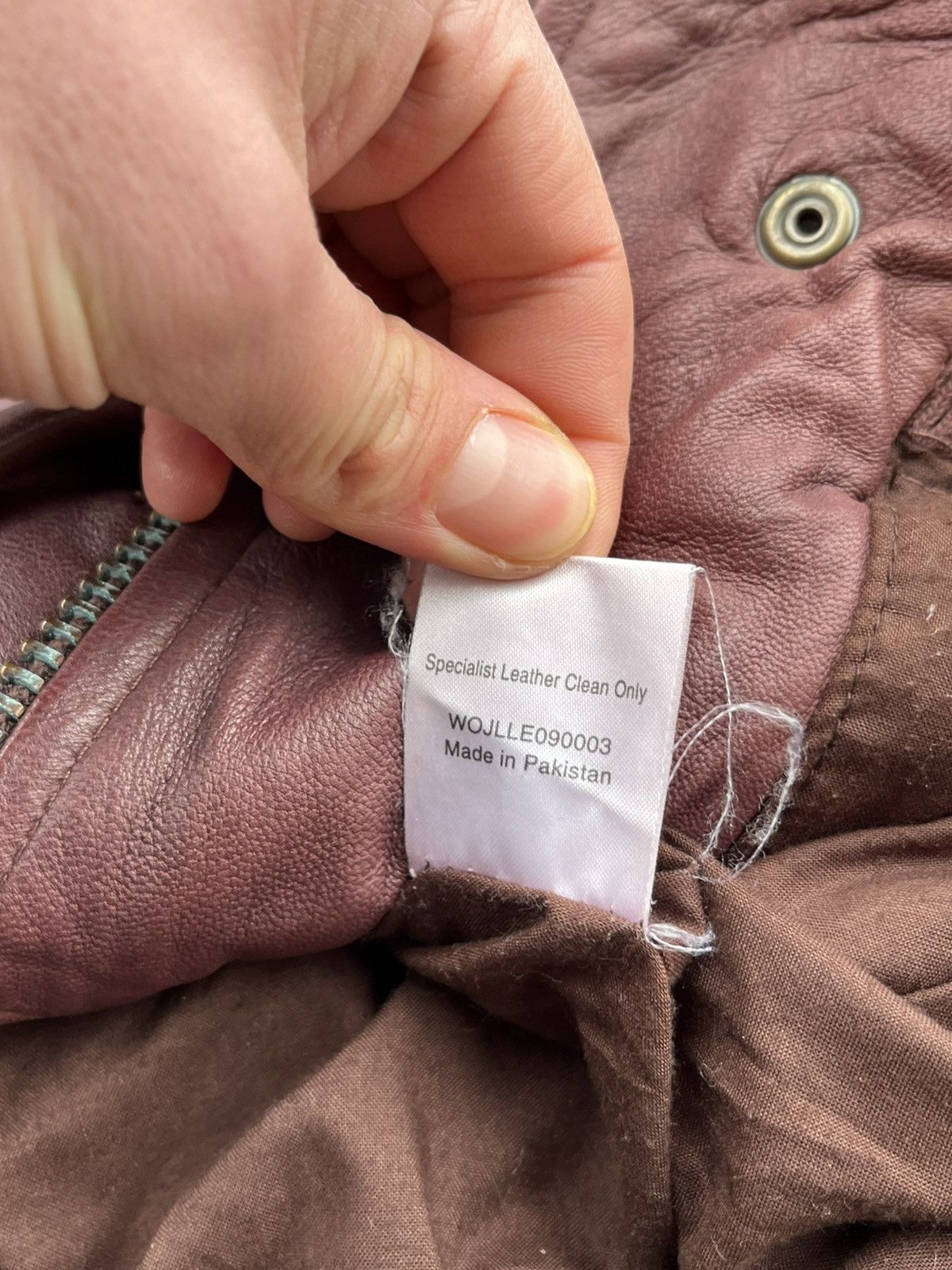 Allsaints × Japanese Brand Vintage AllSaints Avant Garde Sun Faded Red Leather Jacket Size S / US 4 / IT 40 - 5 Thumbnail