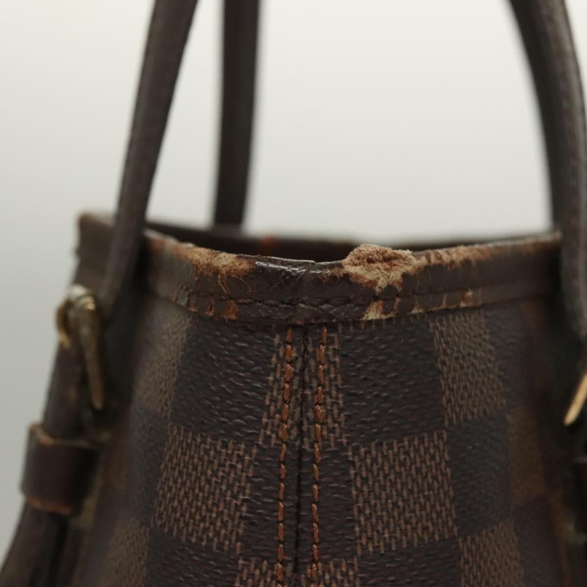Louis Vuitton LOUIS VUITTON Damier Ebene Marais Shoulder Bag N42240 Size ONE SIZE - 4 Thumbnail