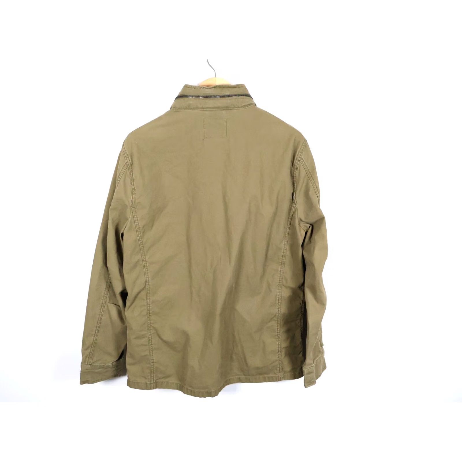 Lucky Brand Lucky Brand Military Field Jacket Mens Large Green Full Zip M-65 Regular Size US L / EU 52-54 / 3 - 2 Thumbnail
