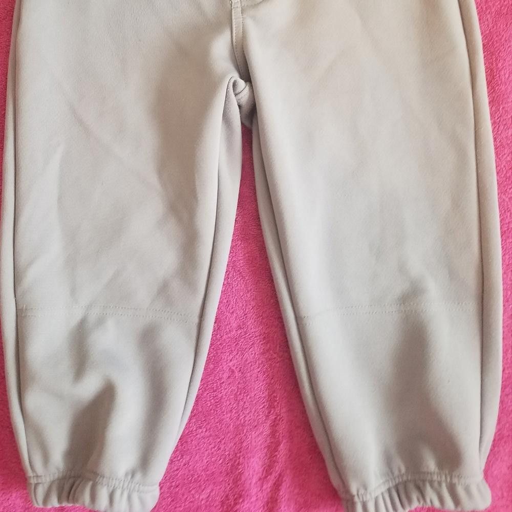 Eaton Easton Youth XL Gray Softball Pants Size ONE SIZE - 2 Thumbnail