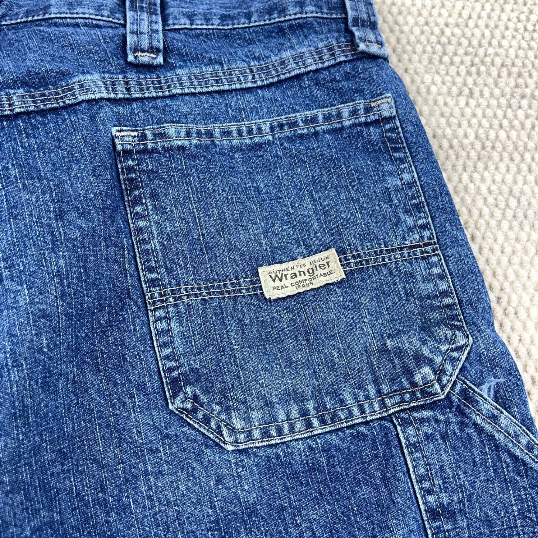 Wrangler Vintage Wrangler Shorts Men 38 Carpenter Baggy Y2K 00s Skater Cyber Work Wear R3 Size US 38 / EU 54 - 4 Thumbnail