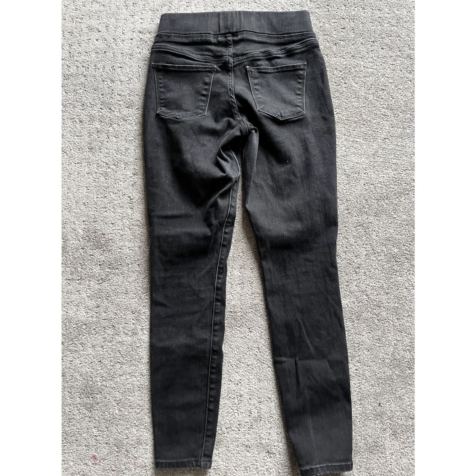Vintage Universal Thread Jeans Women Size 2/26 Black High Rise Jegging Pull On Dark Wash Size 26" / US 2 / IT 38 - 3 Thumbnail
