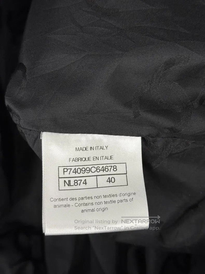 Chanel Chanel 23C black and white colour-matched calfskin vest Size S / US 4 / IT 40 - 4 Thumbnail