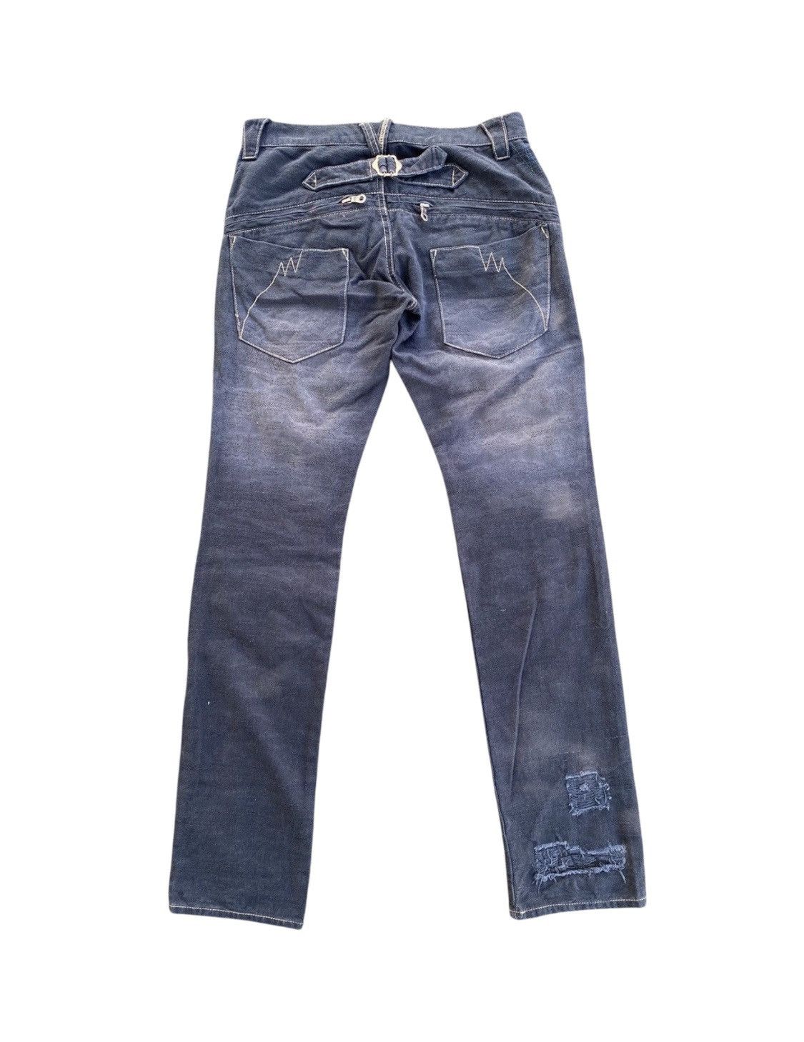 PPFM 🔥 Distressed 🔥 PPFM Distressed Jeans - Rare Design Size US 30 / EU 46 - 3 Thumbnail