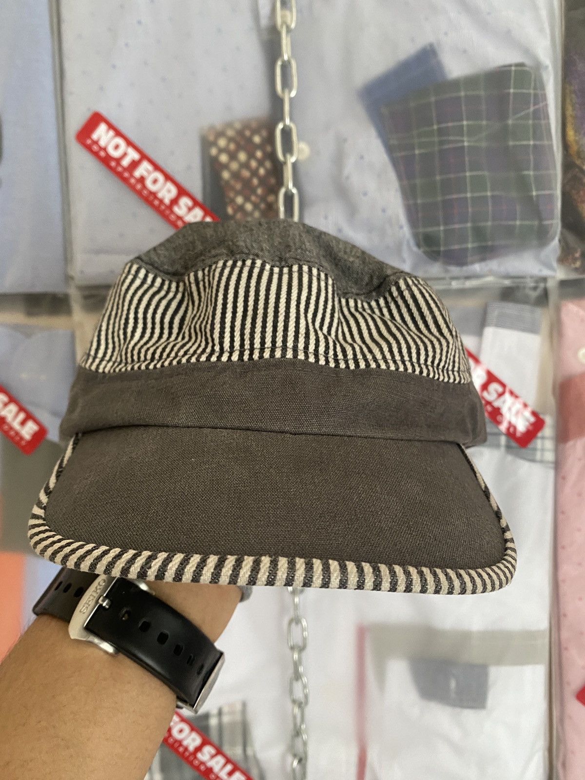 Beams Plus Beams Leather Strap Cap Size ONE SIZE - 2 Thumbnail