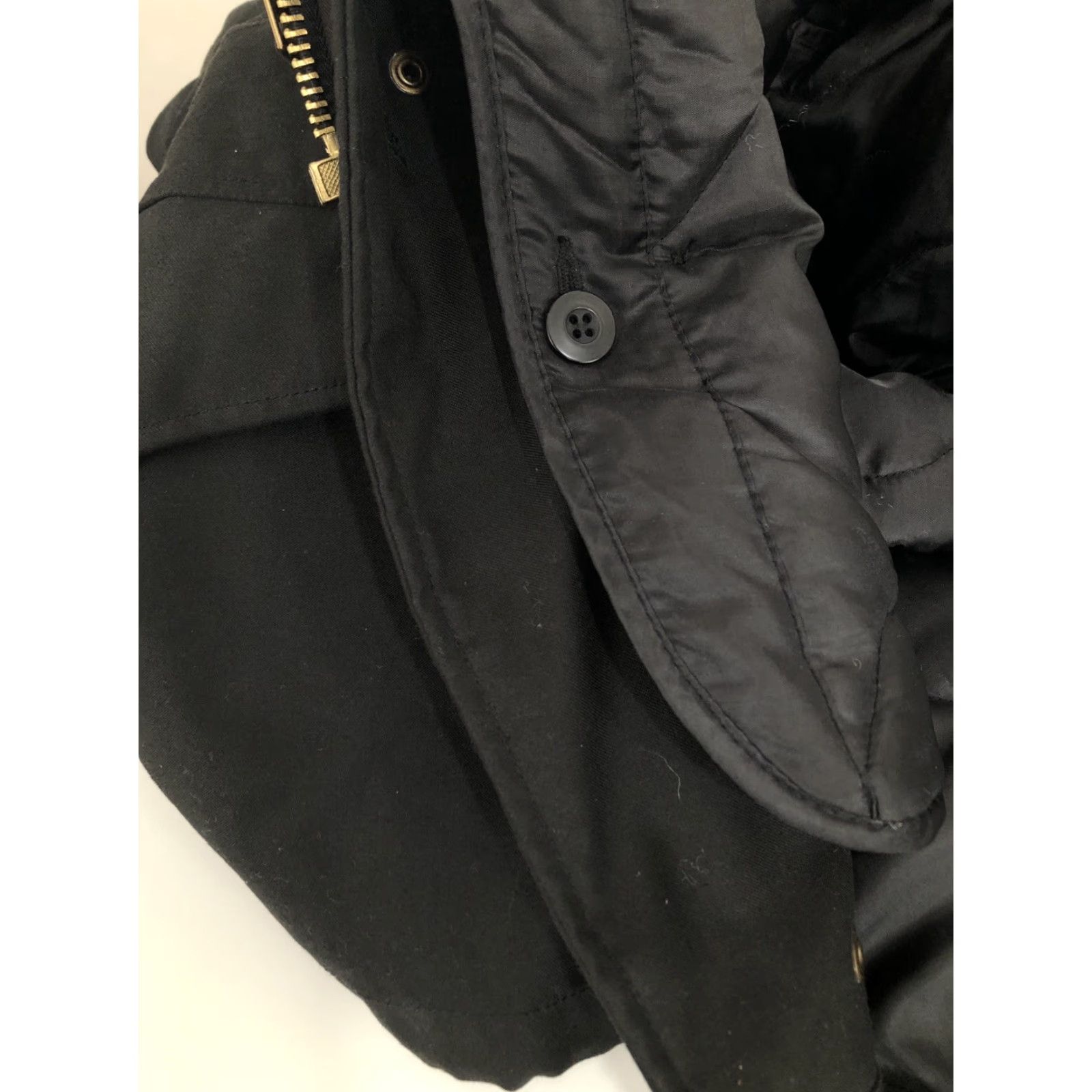 Vintage TRU-SPEC COLD WEATHER Military Field Combat Hooded Jacket Mens XL Black Size US XL / EU 56 / 4 - 6 Thumbnail