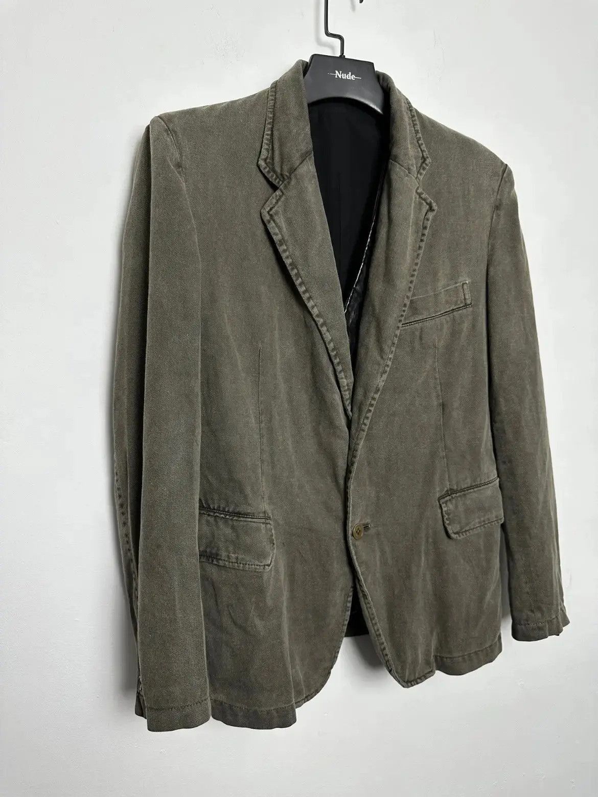 Yohji Yamamoto Yohji Yamamoto pour homme blazer(leather vest not included) Size US M / EU 48-50 / 2 - 2 Thumbnail