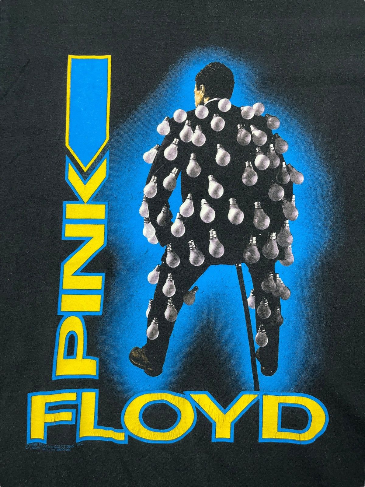 Pink Floyd Vintage 1989 Pink Floyd Delicate Sound World Tour T-shirt Size US L / EU 52-54 / 3 - 4 Thumbnail