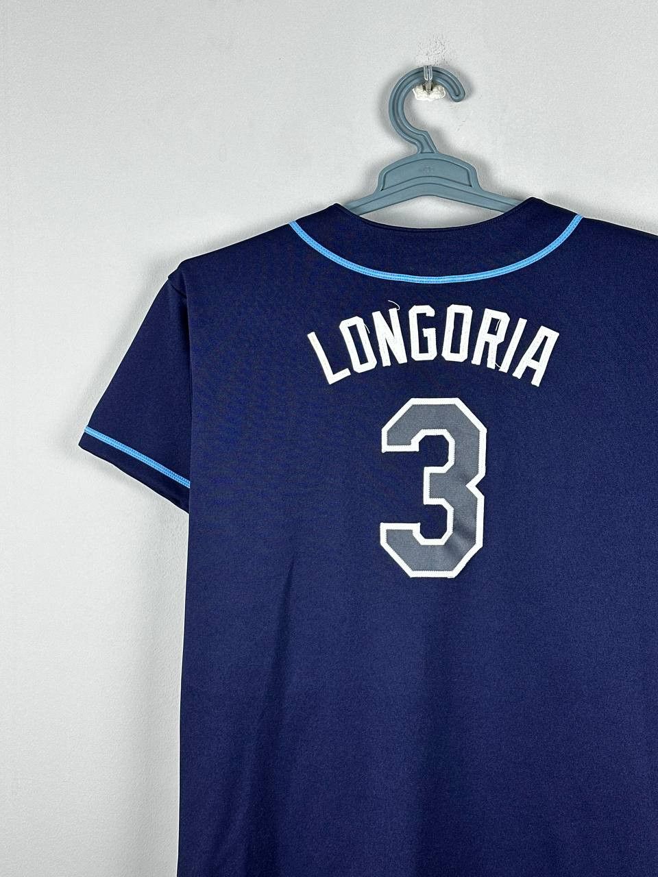 MLB Tampa Bay Rays Evan Longoria Baseball Jersey Size US M / EU 48-50 / 2 - 7 Thumbnail