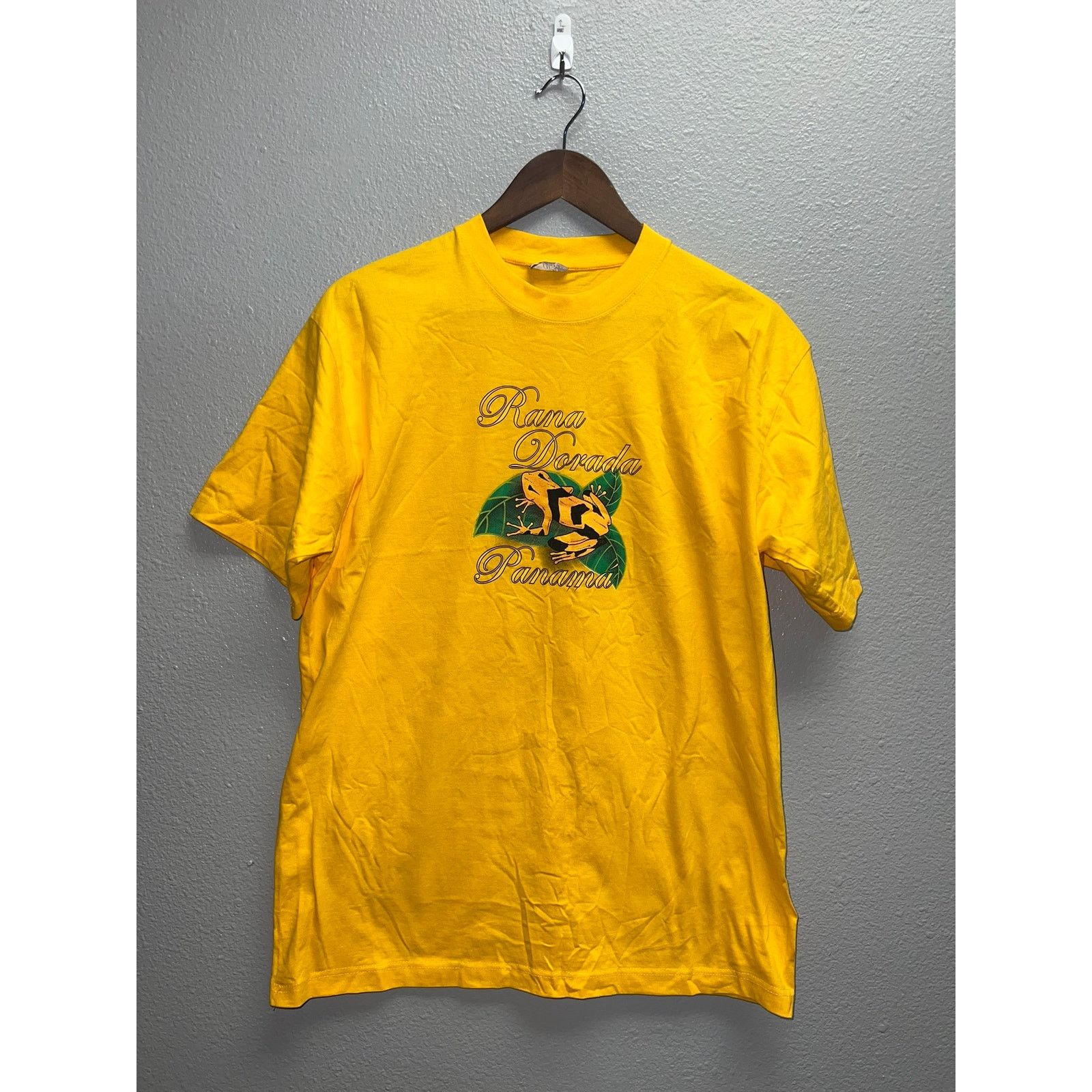 Vintage Vintage Tropical Frog Shirt Rana Dorada The Golden Frog VTG Size US L / EU 52-54 / 3 - 1 Thumbnail