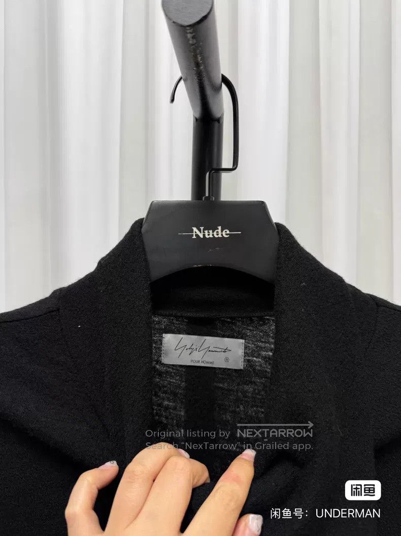 Yohji Yamamoto Yohji Yamamoto High-neck wool knit sweater| Size US L / EU 52-54 / 3 - 4 Thumbnail