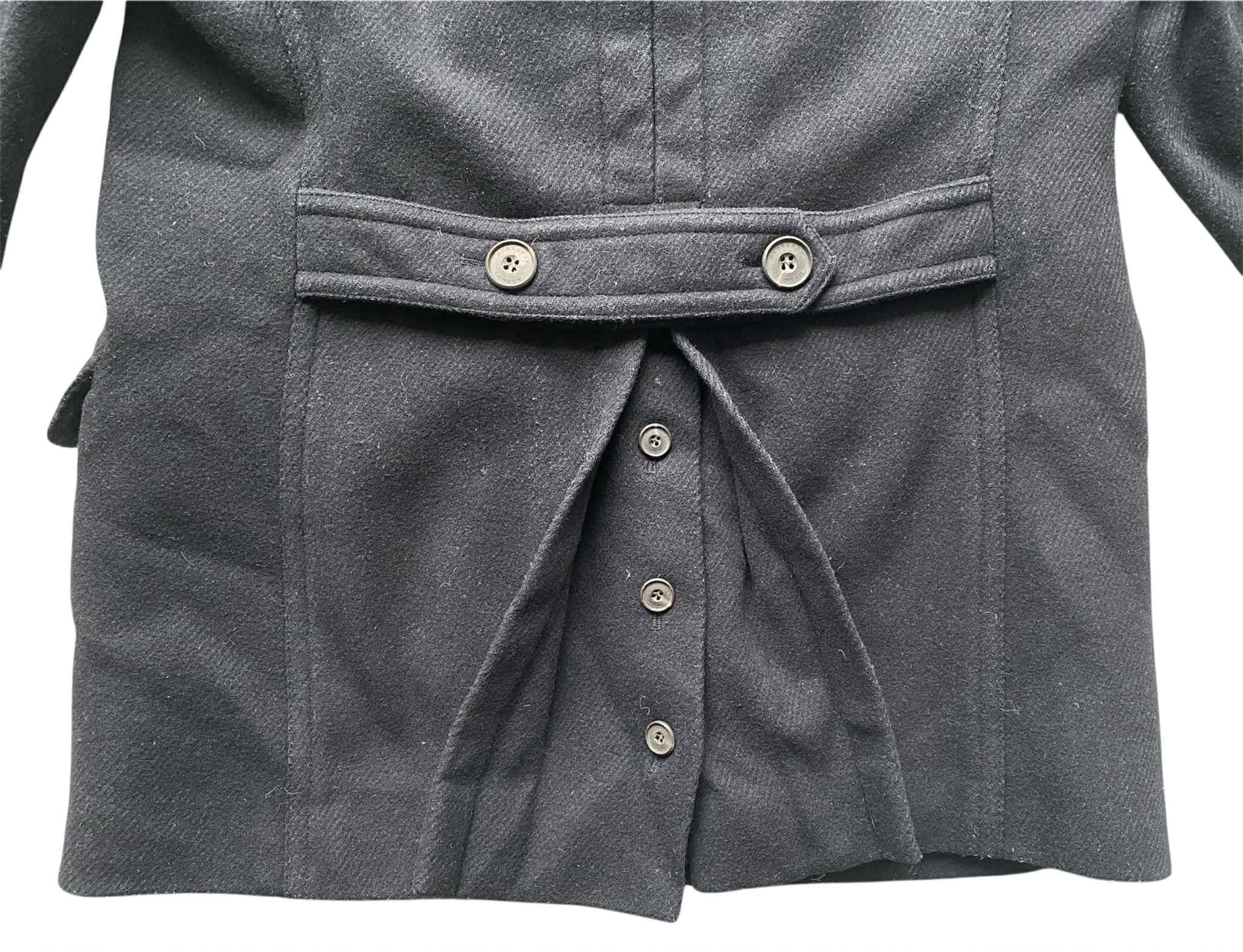 Burberry Burberry London Wool Peacoat Wool Button Up Coat Jacket Size US M / EU 48-50 / 2 - 7 Thumbnail
