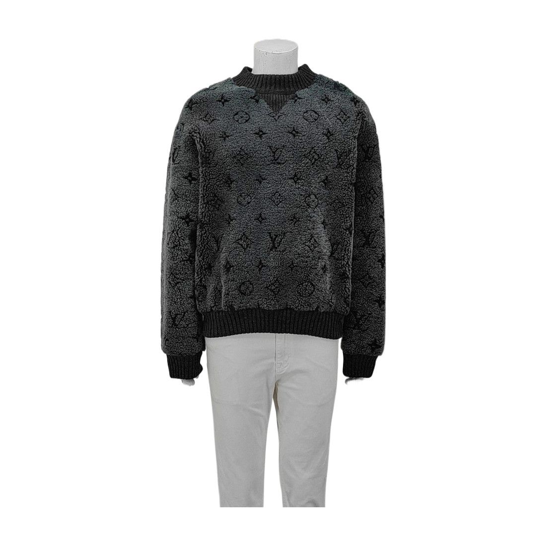 Louis Vuitton Louis Vuitton Monogram Shearling Sweater Size L Size US L / EU 52-54 / 3 - 1 Thumbnail