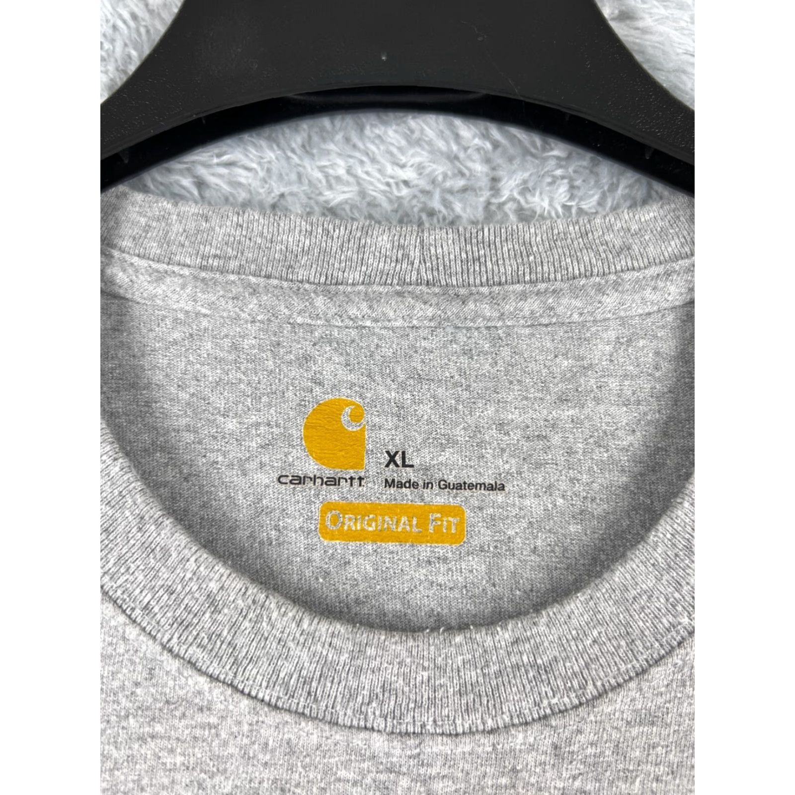Carhartt Carhartt Shirt Men XL Gray Short Sleeve Crew Cotton Pocket Workwear Size US XL / EU 56 / 4 - 7 Thumbnail