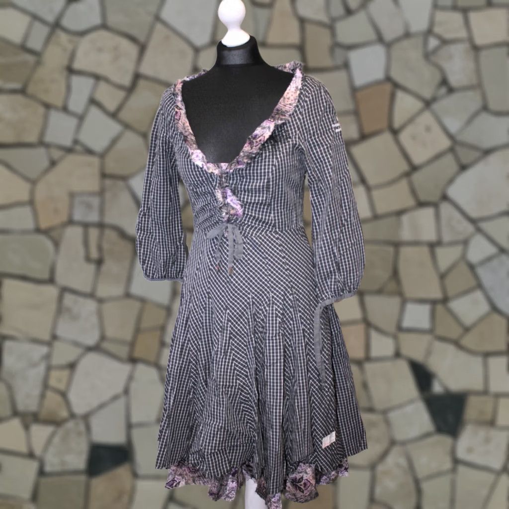 Vintage Odd Molly Dress Womens XS A-Line Knee Length Multicoloured 1 Women 100% genuine item Size XS / US 0-2 / IT 36-38 - 1 Thumbnail