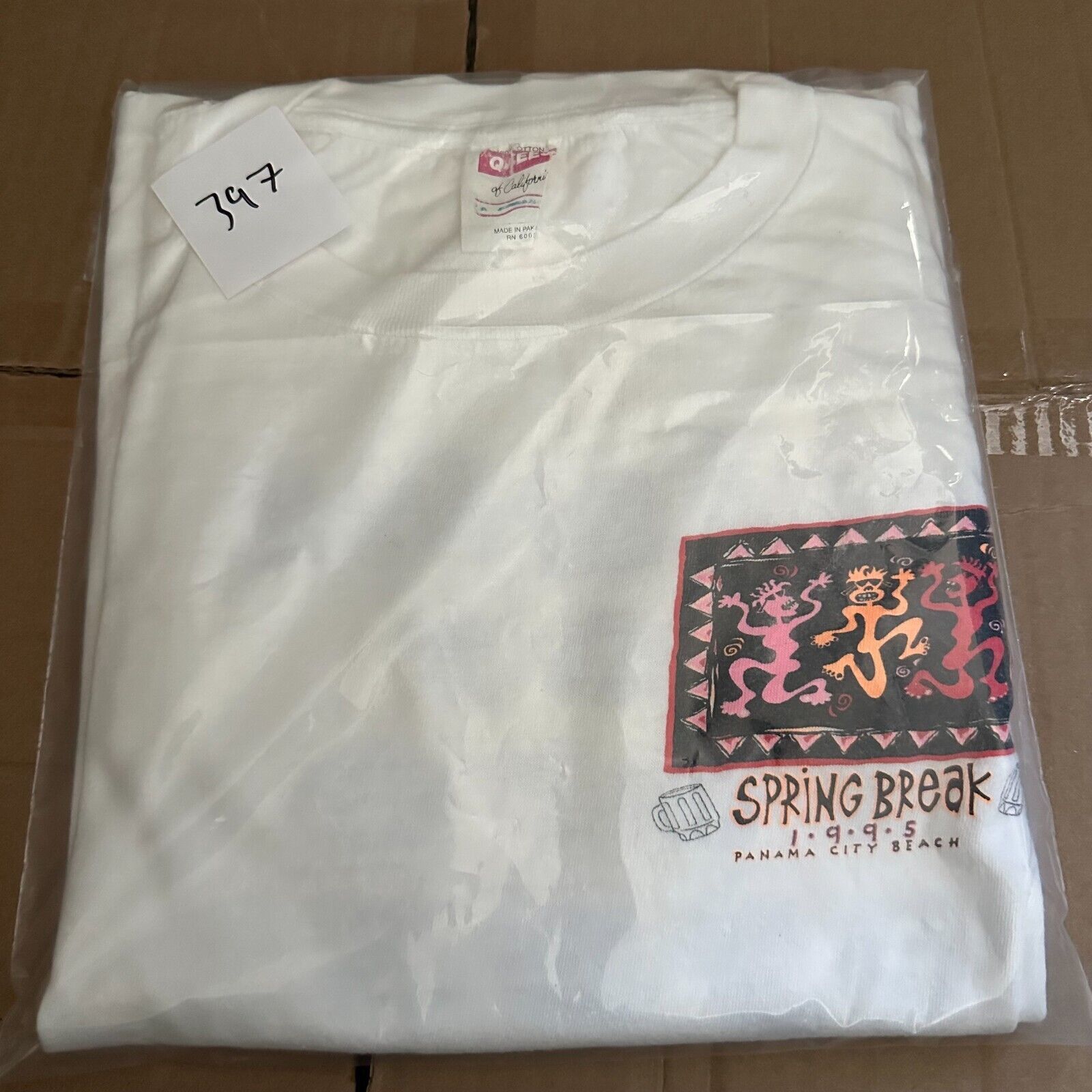 Band Tees Vtg Sight For Sore Eyes Spring Break T Shirt White XXL Size US XXL / EU 58 / 5 - 11 Thumbnail