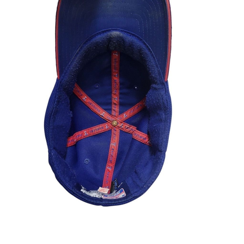New Era New Era Texas Rangers Baseball Hat Cap Size 7 5/8 Excellent Size 38 - 5 Thumbnail