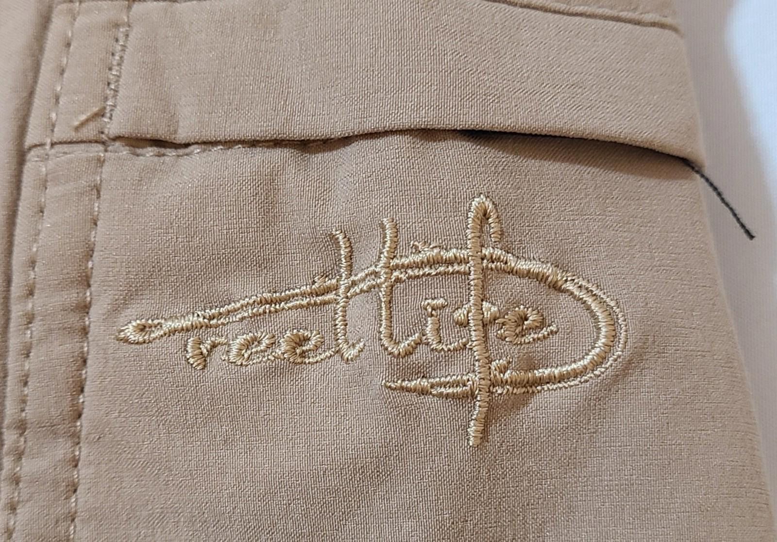 Designer Reel Life Shorts Chino Pants Brown Men's Size XL Fishing Size US 36 / EU 52 - 4 Thumbnail
