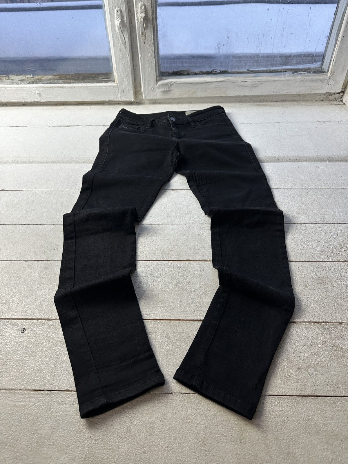 Diesel 🚨 DIESEL AVANT GARDE GOTHIC WOMEN JEANS LOGO IFSIXWASNINE Size 26" / US 2 / IT 38 - 1 Thumbnail