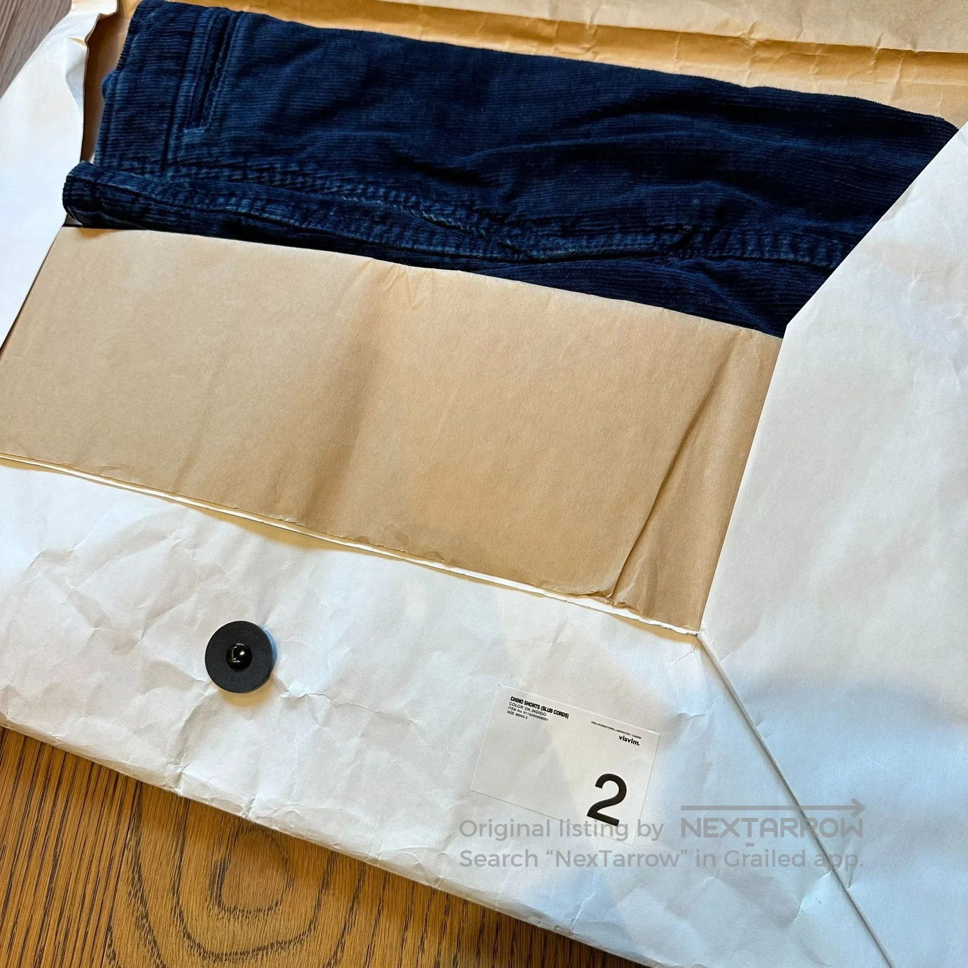 Visvim visvim chino shorts slub cords 18ss. Size US 26 / EU 42 - 8 Thumbnail