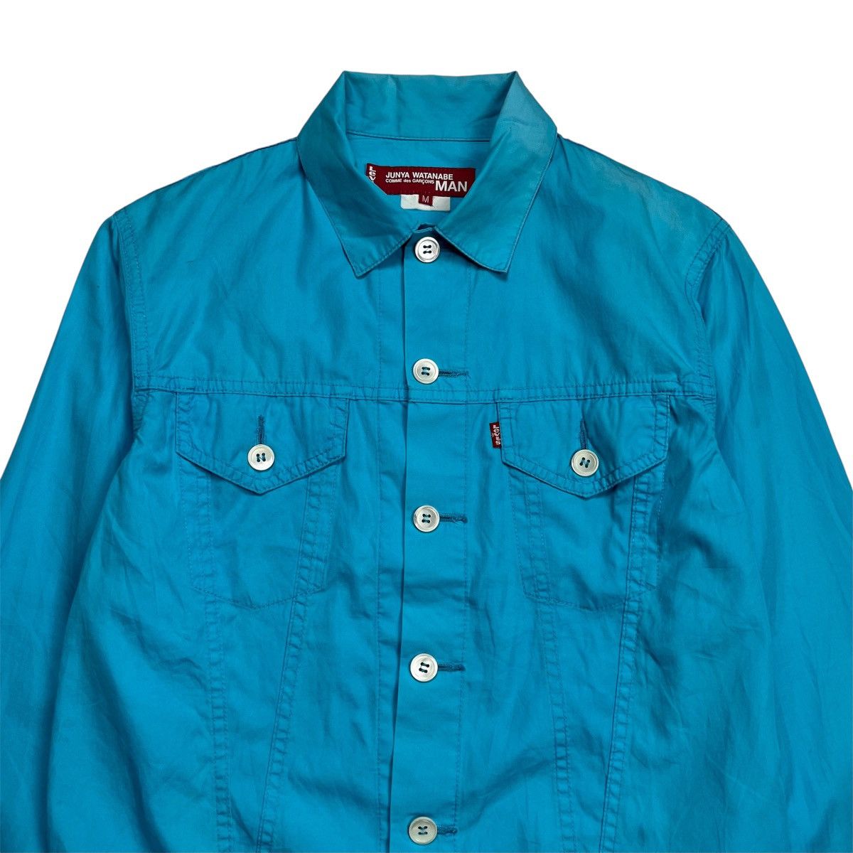 Junya Watanabe × Levi's SS 2001 CDG Junya Wanatanbe Man Levis Type III Shirt Jacket Size US M / EU 48-50 / 2 - 2 Thumbnail
