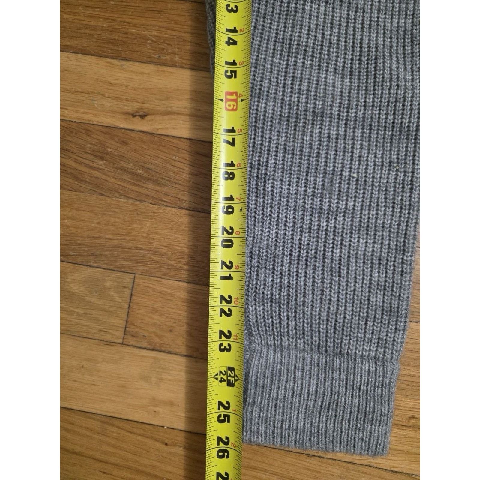 Kayden K Jenni Kayne Wool Alpaca Knit Set Gray Size M A001059 Size M / US 6-8 / IT 42-44 - 8 Thumbnail