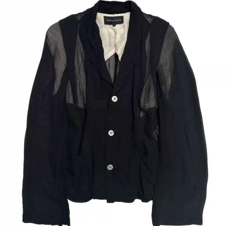 Comme des Garcons comme des garcons | 1994ss show tulle jacket-2506 Size US S / EU 44-46 / 1 - 1 Thumbnail