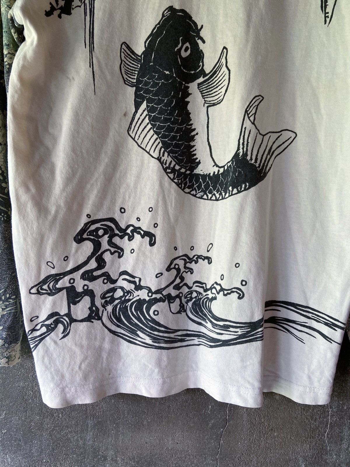 Beauty Beast JAPANESE FISH ART LONG SLEEVE Size US M / EU 48-50 / 2 - 16 Thumbnail
