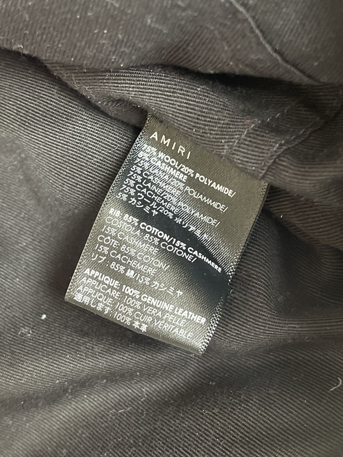 Amiri Amiri Forever Wool Jacket Size US S / EU 44-46 / 1 - 4 Thumbnail