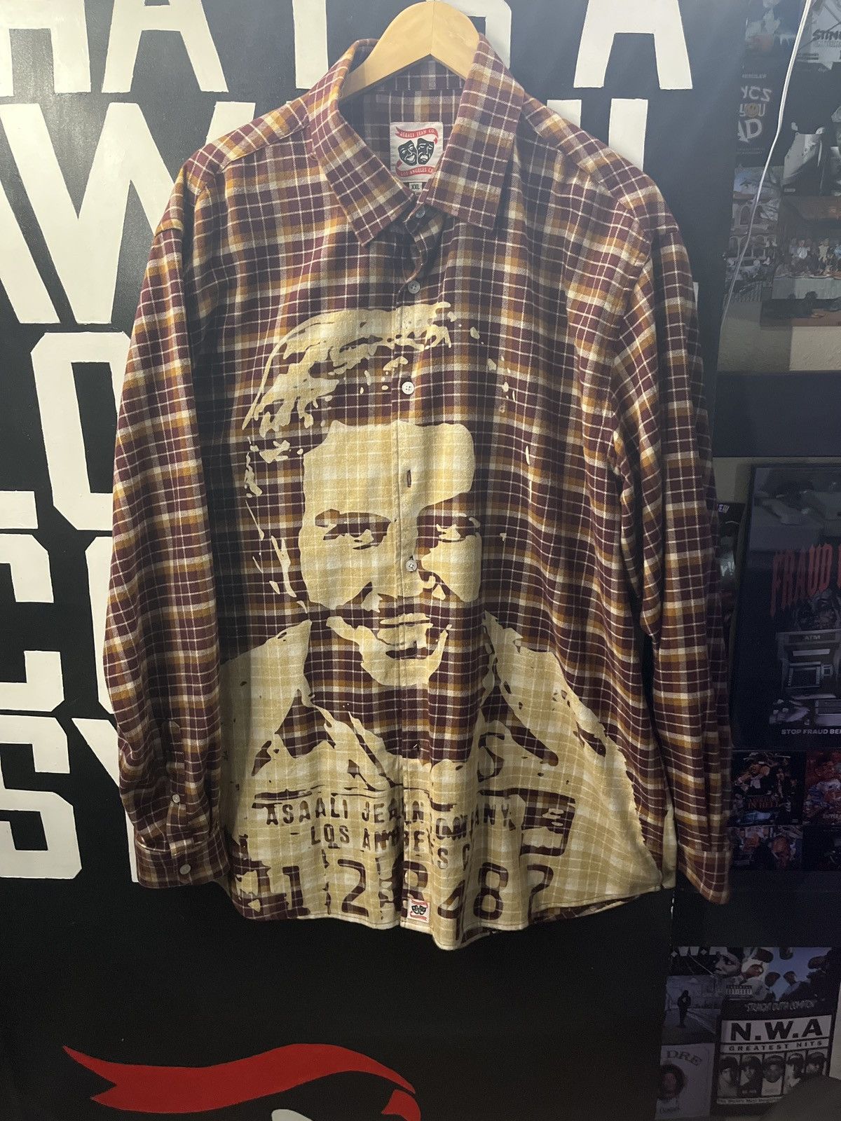 Asaali Asaali bleached flannel Size US XXL / EU 58 / 5 - 1 Thumbnail