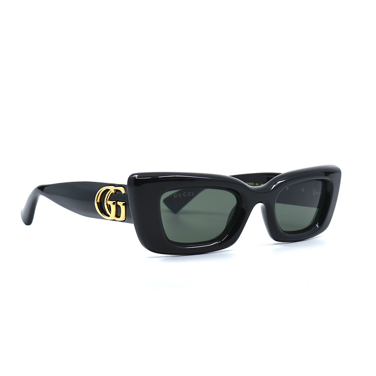 Gucci NEW Gucci GG1827S 001 Black Frame Grey Authentic Sunglasses Size ONE SIZE - 1 Thumbnail