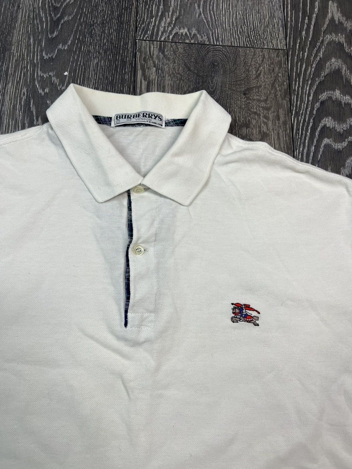 Burberry Burberrys Vintage polo crazy luxury fit Size US M / EU 48-50 / 2 - 1 Thumbnail