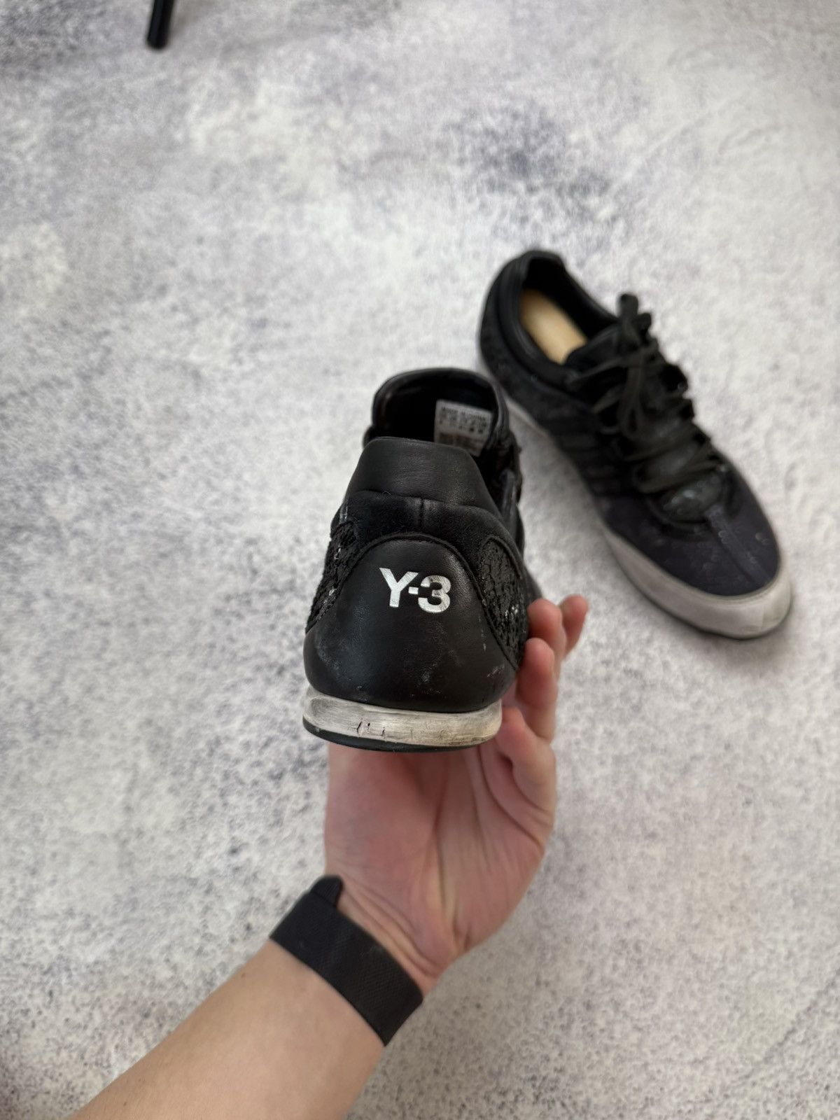 Yohji Yamamoto Yohji Yamamoto Y3 Adidas Distressed boxing trainers size 40 Size US 8 / EU 41 - 10 Thumbnail