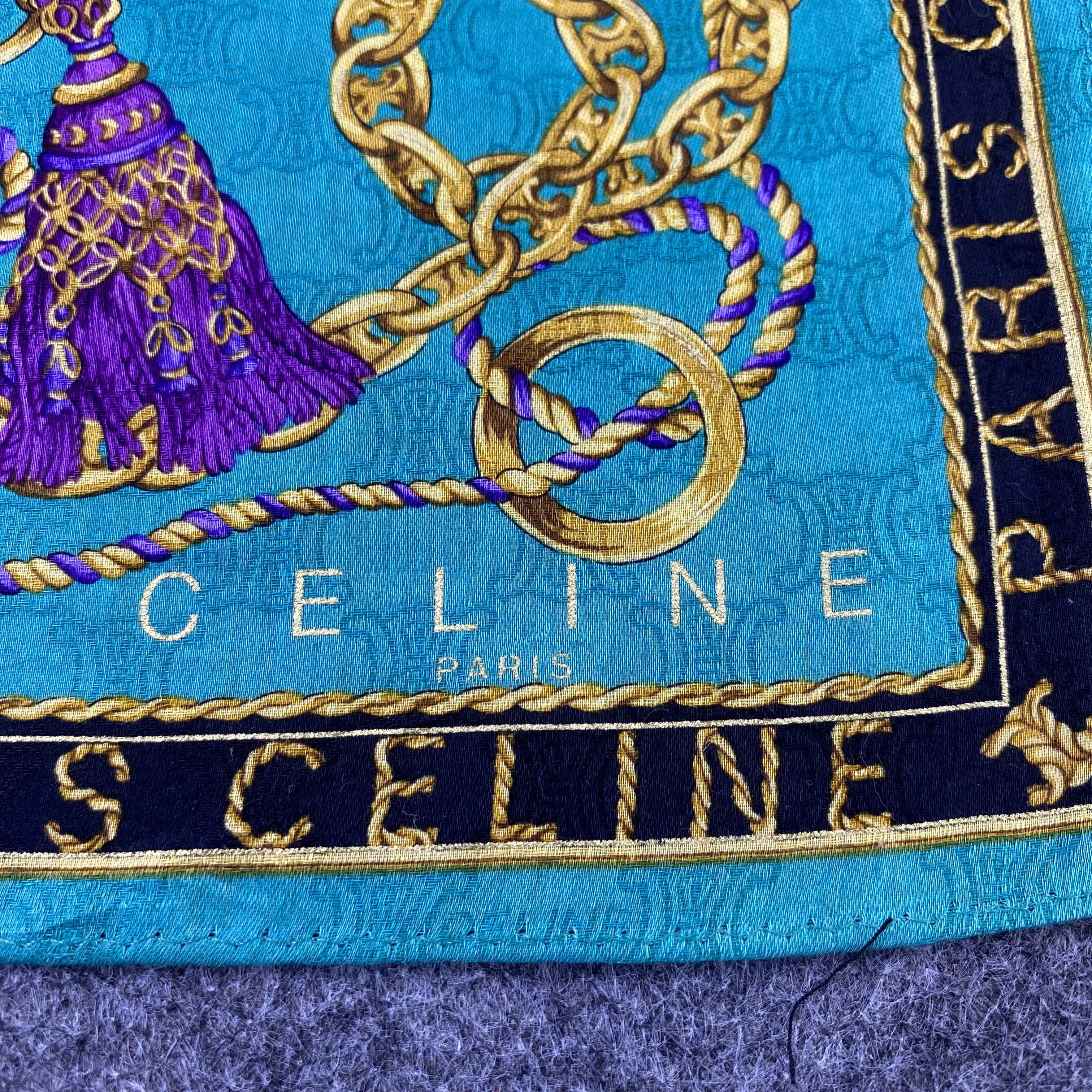 Celine Celine Handkerchief Neckerchief Bandana-B1807 Size ONE SIZE - 7 Thumbnail