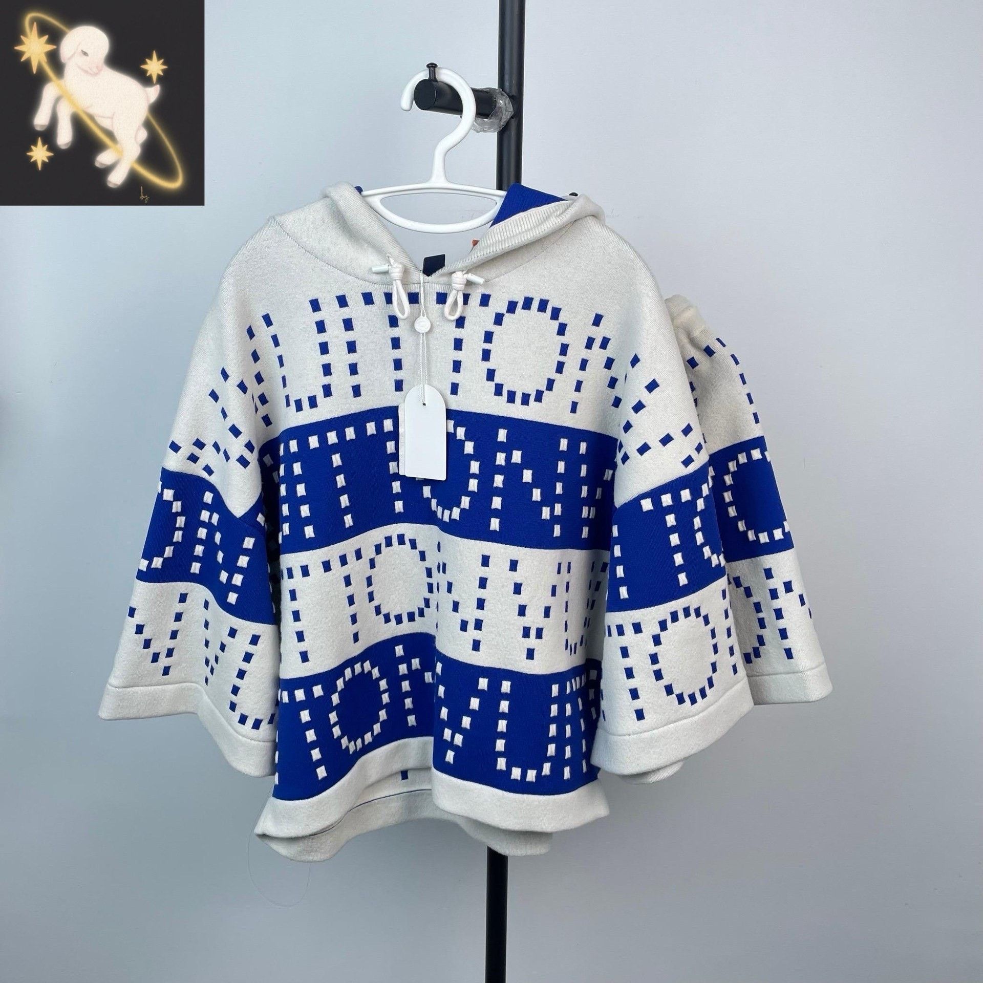 Louis Vuitton Louis Vuitton Blue Hoodie S Men Size US S / EU 44-46 / 1 - 1 Thumbnail