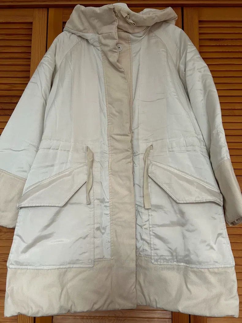 Jil Sander Jil Sander Cream Cotton Jacket Size M / US 6-8 / IT 42-44 - 1 Thumbnail