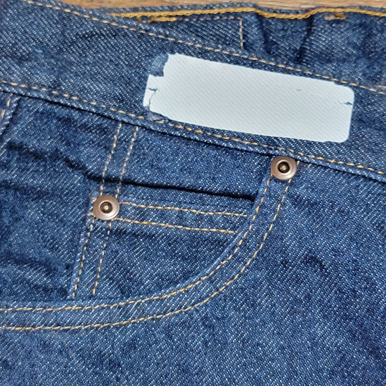 Other Double Knot Straight Denim Jeans - Size 38 X 32 Size US 38 / EU 54 - 7 Thumbnail