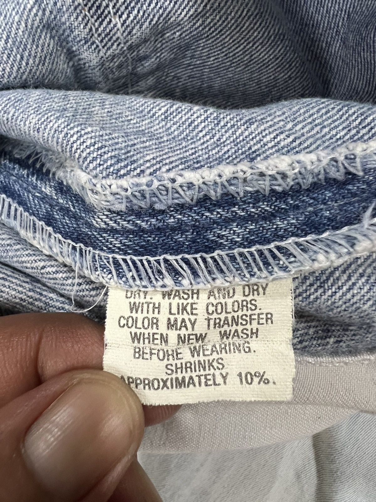 Levi's 🔥Vintage Levis 501 Distressed Denim Size US 28 / EU 44 - 16 Thumbnail