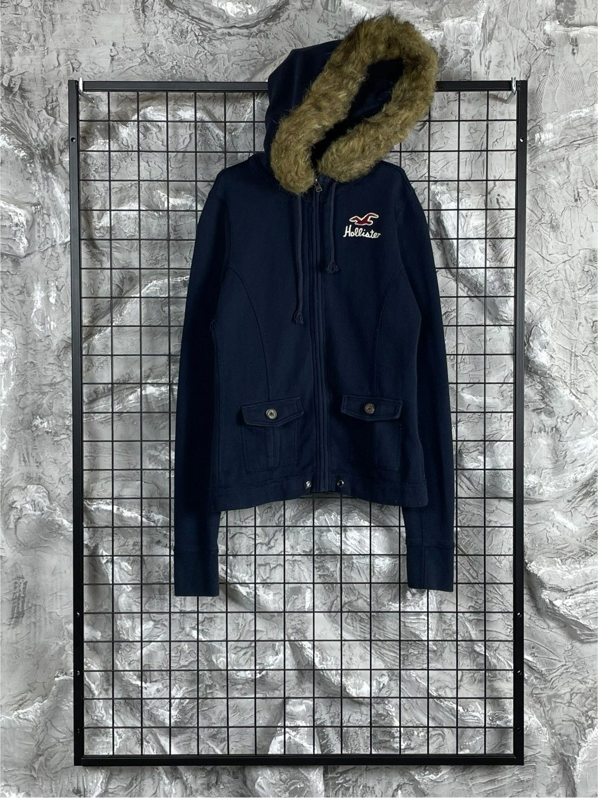 If Six Was Nine Hollister Y2K Fur Hoodie Japanese LGB Hysteric Glamour Style Size US S / EU 44-46 / 1 - 1 Thumbnail