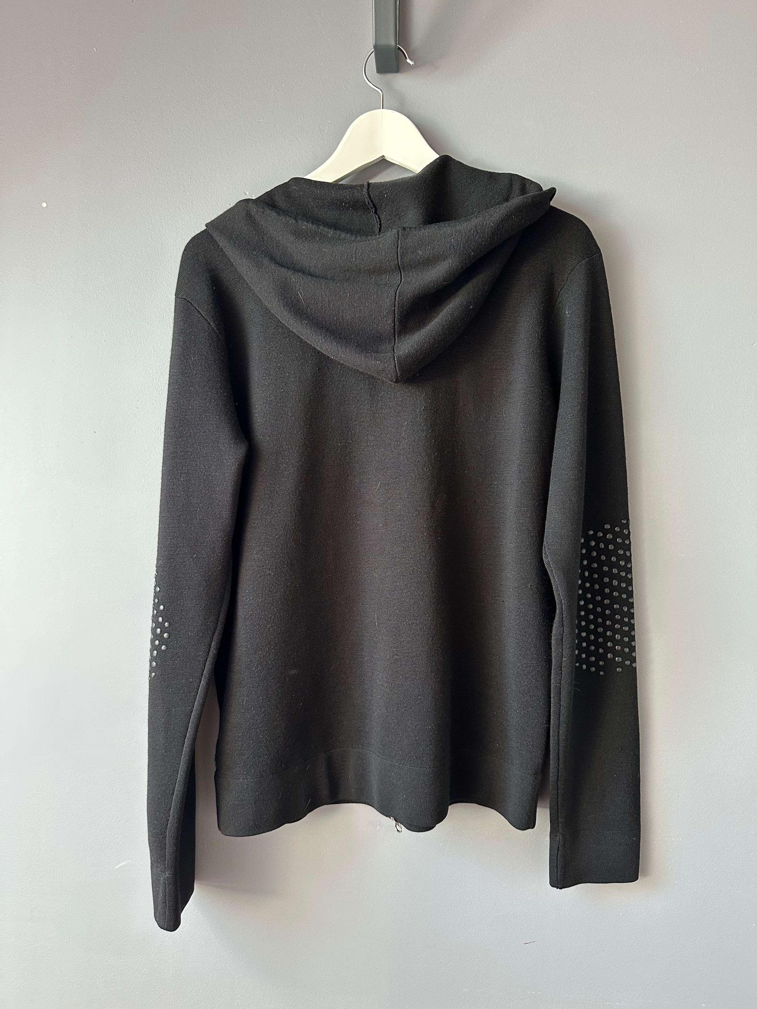 Armani Armani Jeans Wool Blend Hoodie Size M-L Sweater Size US L / EU 52-54 / 3 - 8 Thumbnail