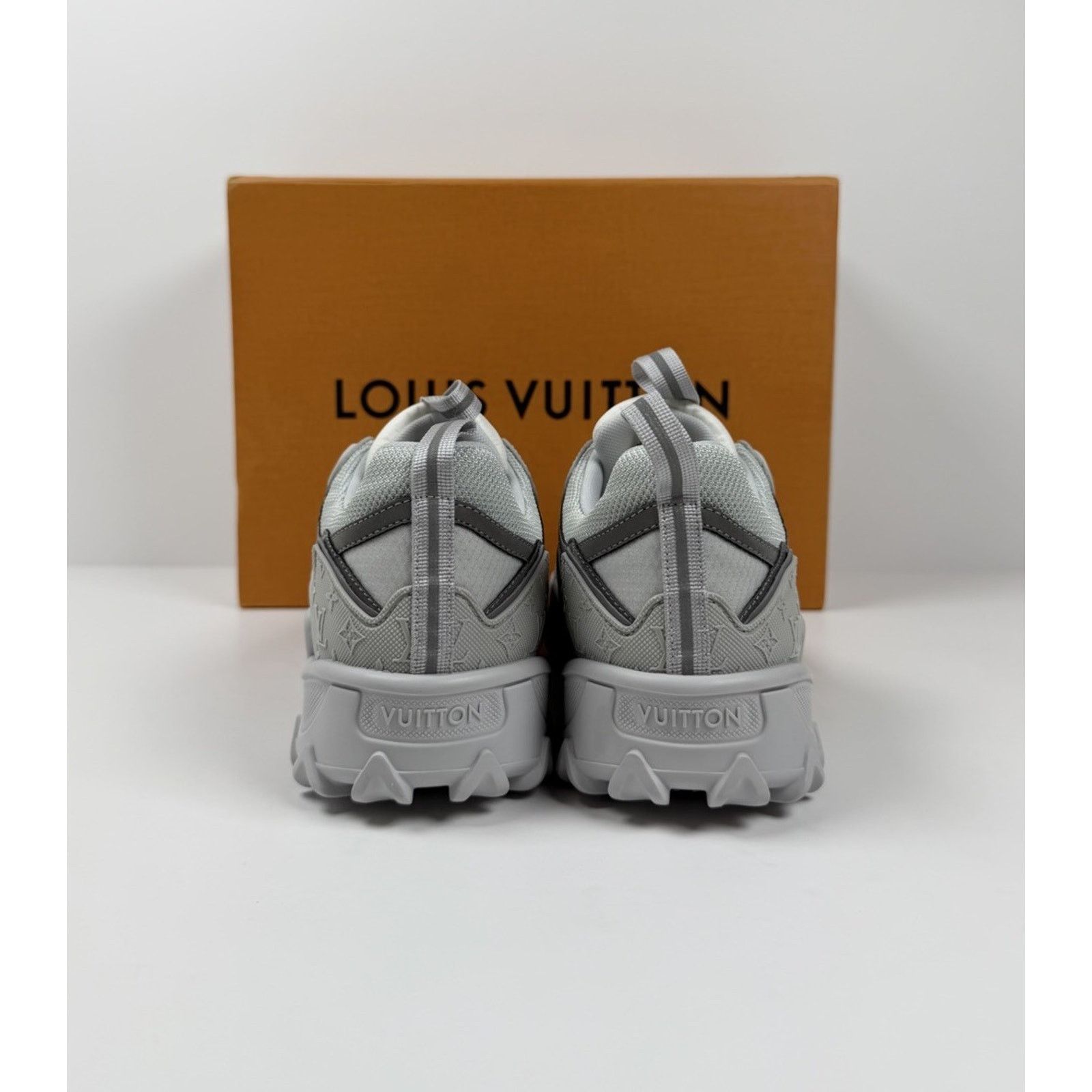 Louis Vuitton Size 36/6 - Louis Vuitton LV Rush Grey Sneakers NEW! Size US 6 / IT 36 - 6 Thumbnail