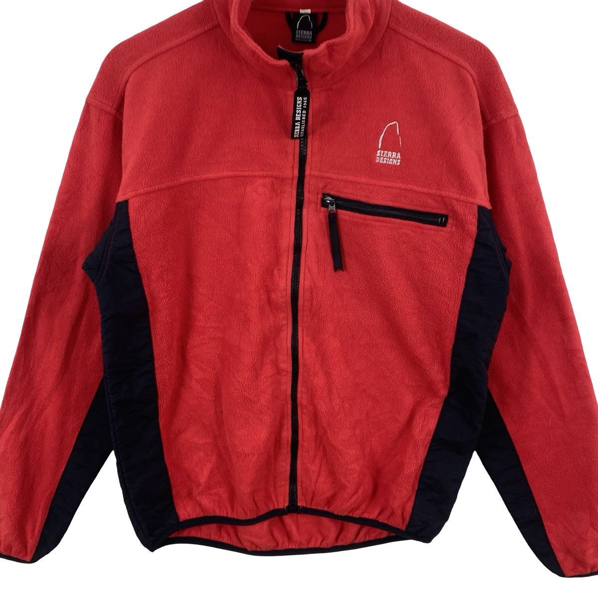High Sierra Vintage SIERRA DESIGNS Fleece Jacket Full Zip Outdoor Hiking Size US M / EU 48-50 / 2 - 5 Thumbnail