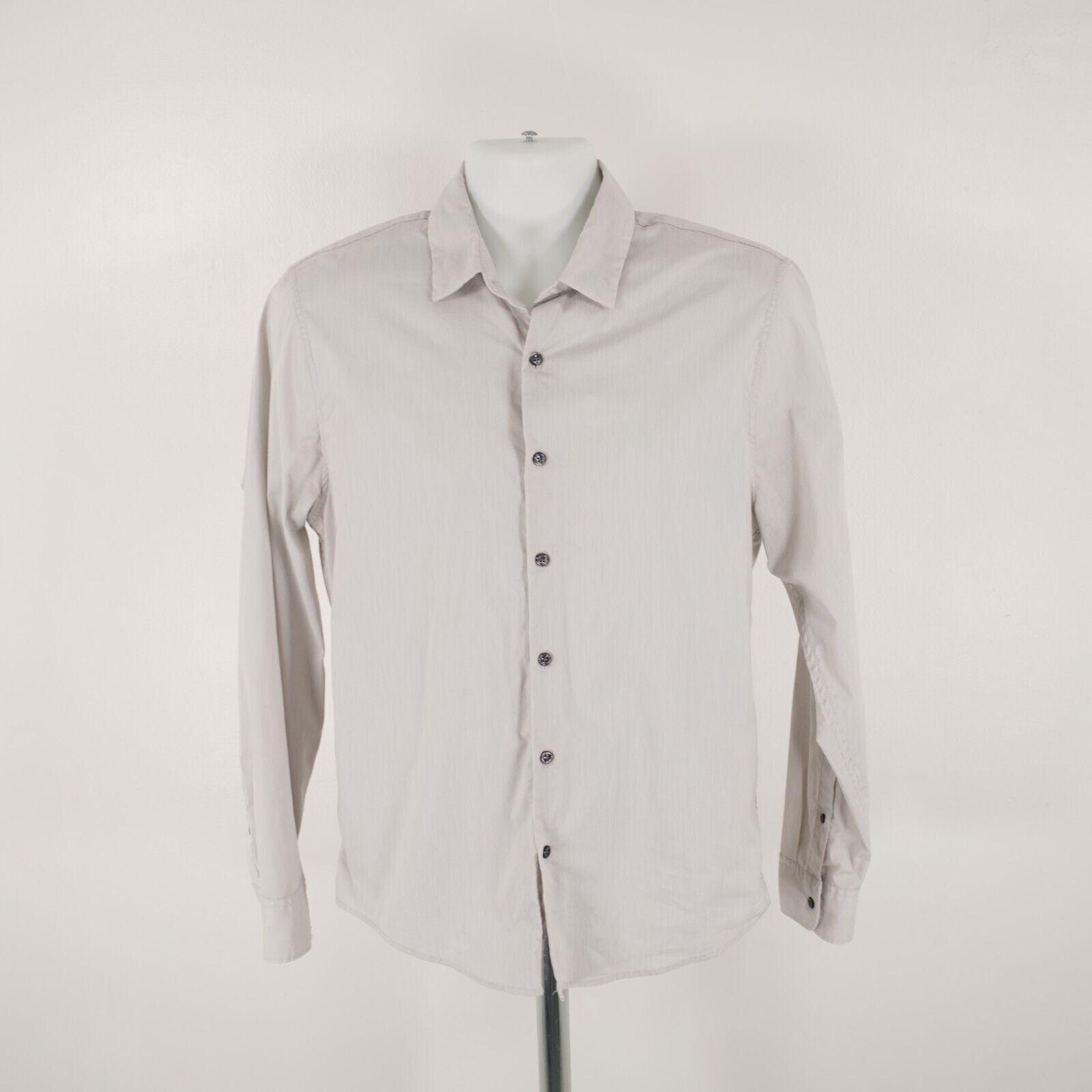 Abercrombie & Fitch Abercrombie & Fitch Gray Dress Shirt Medium Collared Dress S Size US M / EU 48-50 / 2 - 4 Thumbnail