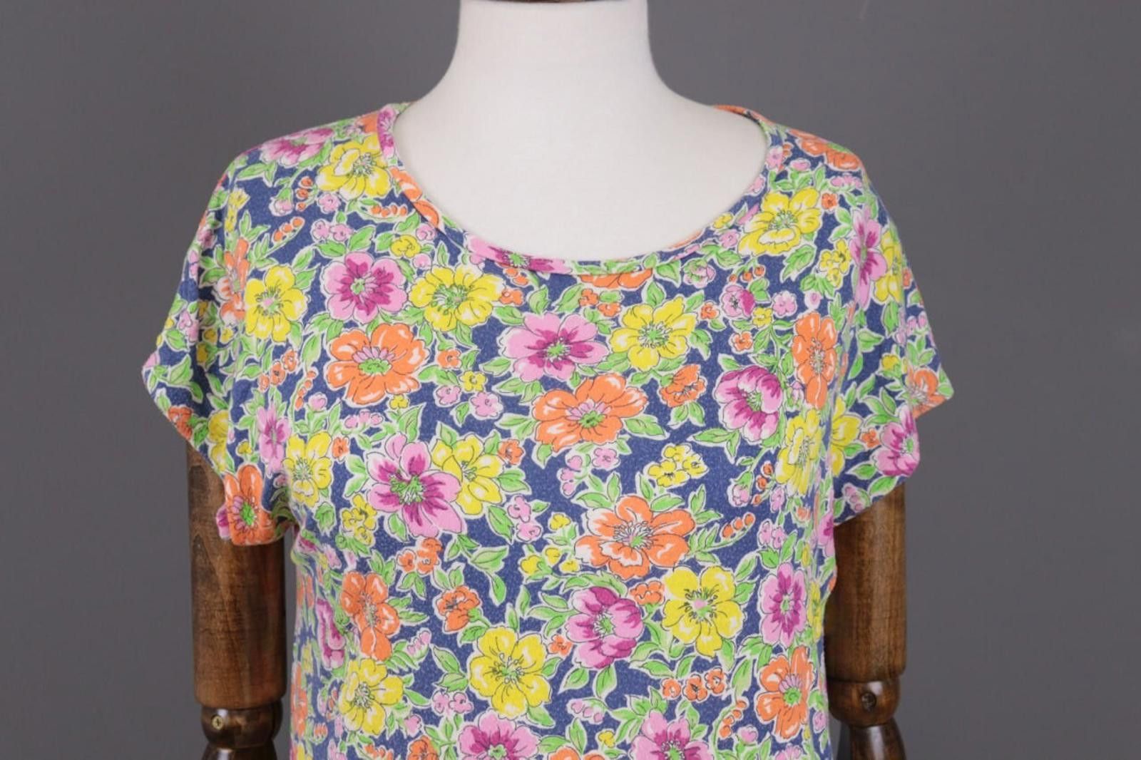 Polo Ralph Lauren Ralph Lauren Blue Floral Short Dress Summer Size M Size M / US 6-8 / IT 42-44 - 2 Thumbnail