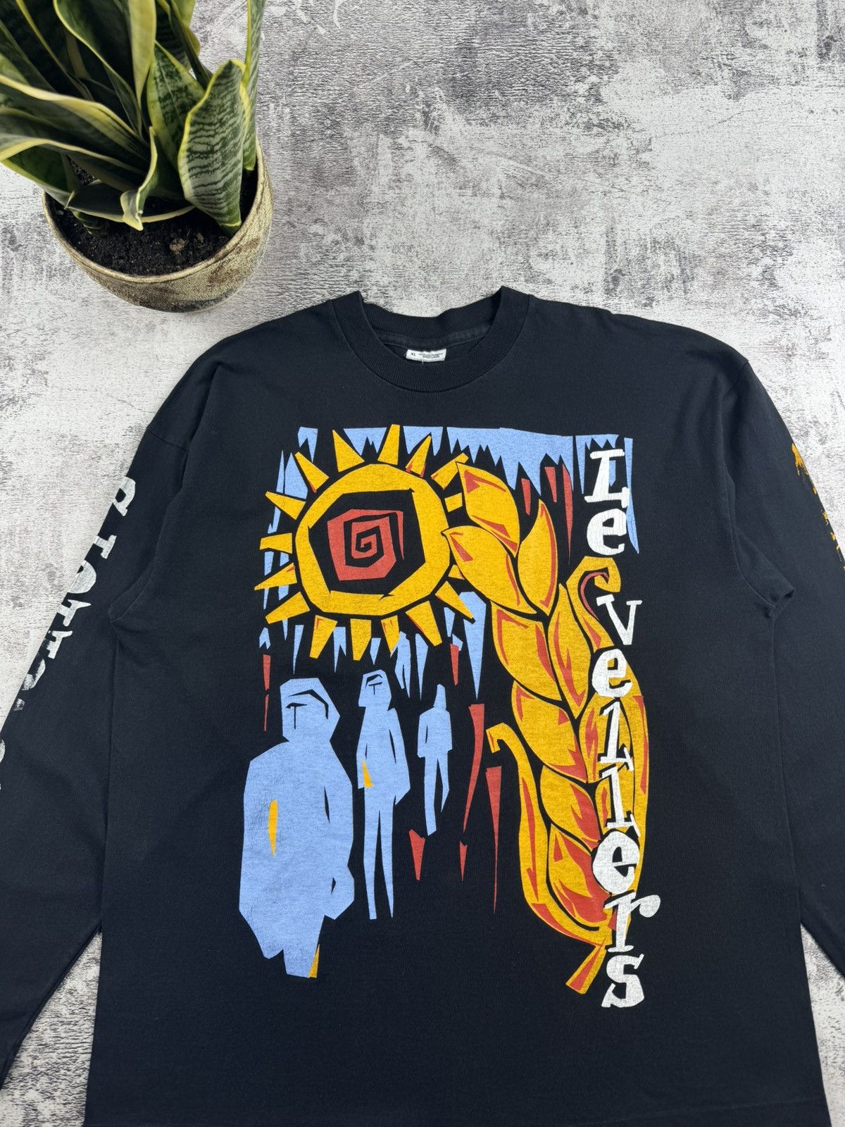 Band Tees LEVELLERS ROCK PUNK 90S LONGSLEEVE RAP HIP HOP T SHIRT TEE Size US XL / EU 56 / 4 - 8 Thumbnail