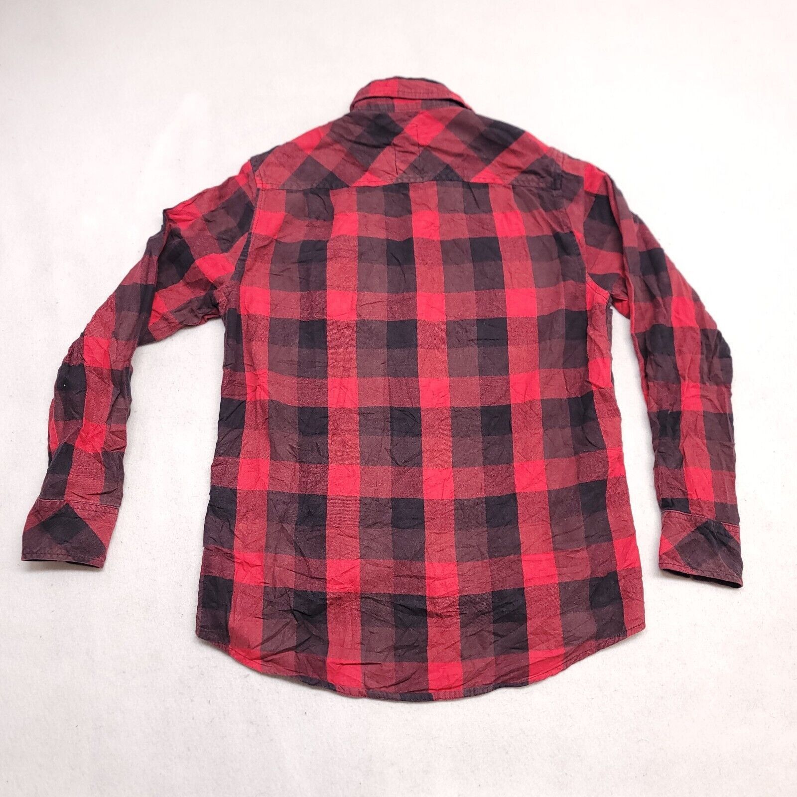 UNIONBAY UnionBay GIngham Flannel Shirt Mens Size Medium M Red Black Size US M / EU 48-50 / 2 - 10 Thumbnail