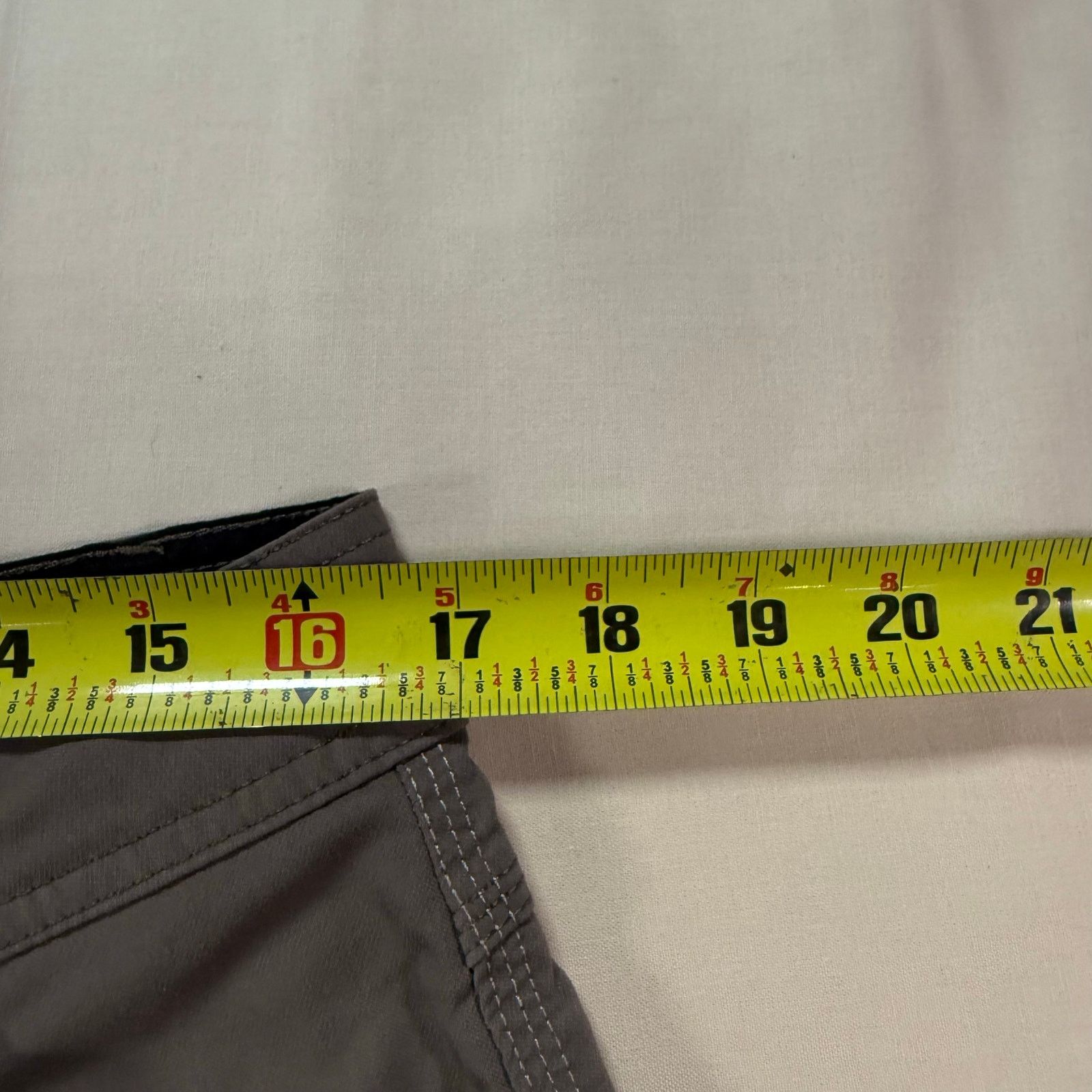 Prana Prana Stretch Zion Shorts Mens L Gray Cargo Hiking Quick Dry Size US 26 / EU 42 - 4 Thumbnail
