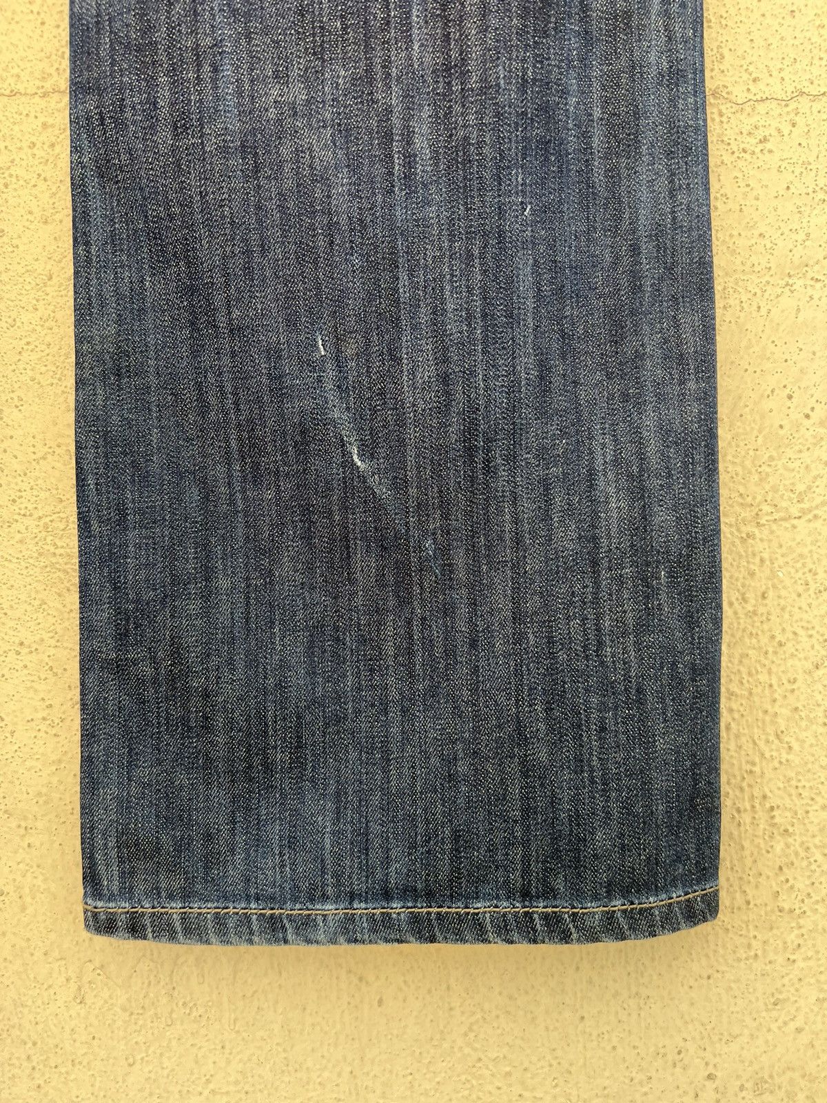 Jimmy Taverniti Vintage Taverniti So Jeans James 19 Fade Blue Denim Flare Size US 36 / EU 52 - 20 Thumbnail
