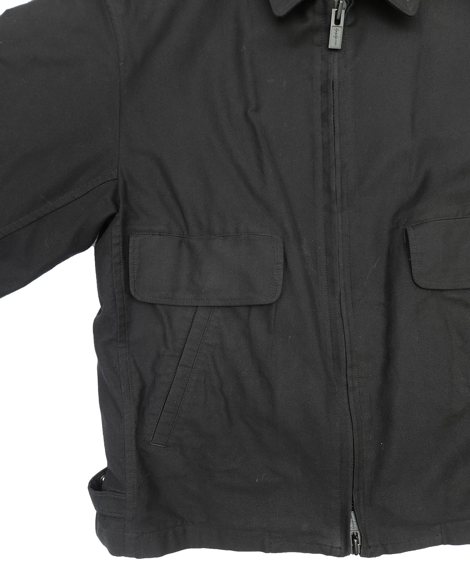 Yohji Yamamoto Yohji Yamamoto Pour Homme One Layer Single Riders Jacket Size US M / EU 48-50 / 2 - 2 Thumbnail