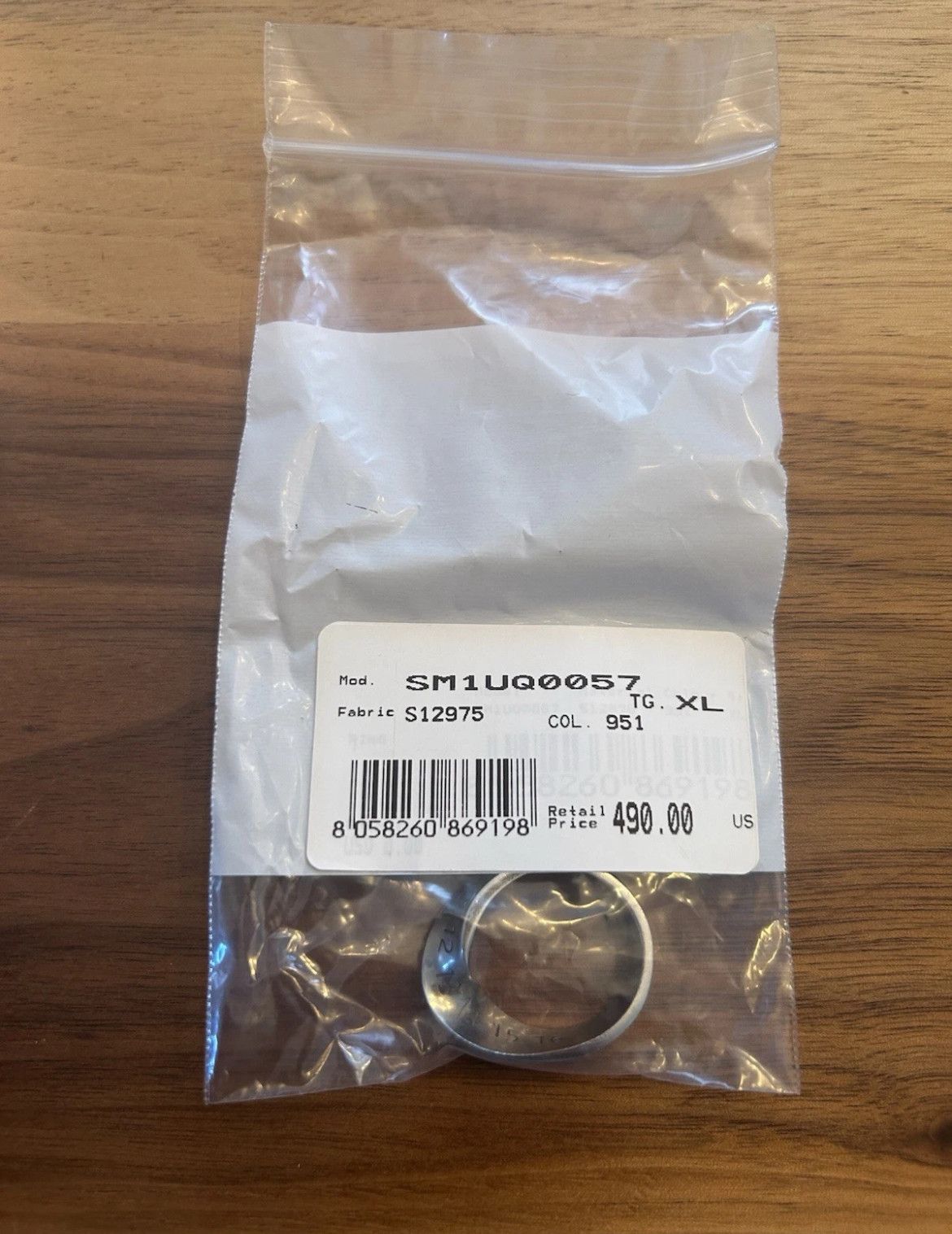 Maison Margiela Twisted Number Ring Size XL Size 44 - 3 Thumbnail